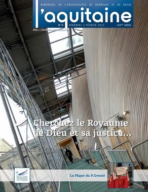 2012 - 03 L'Aquitaine - février 2012, le journal des catholiques de la Gironde