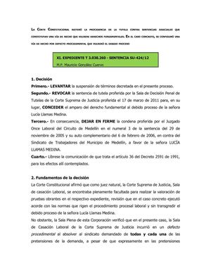 Acción de tutela contra providencias judiciales