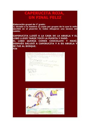 Caperucita Roja, un final feliz