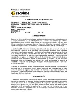 Carta Descriptiva Contabilidad General I_GF