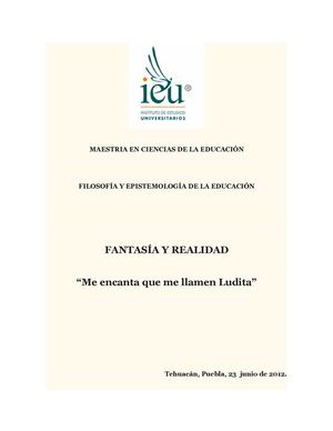 REALIDAD Y FANTASIA