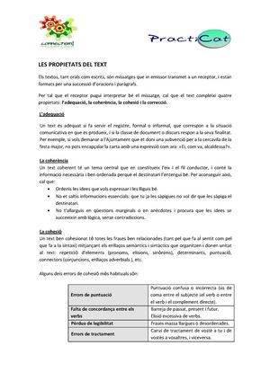 Unitat 1: Propietats textuals