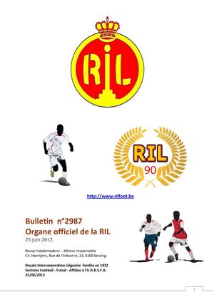 RIL - Bulletin n°2987