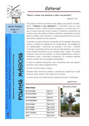 Jornal Folhas Mágicas nº6