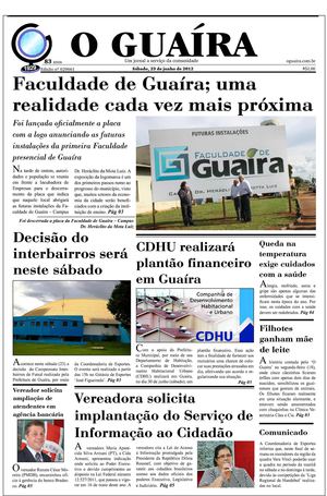 jornal o guaira 23/06/2012
