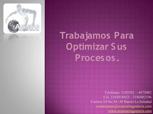 PORTAFOLIO DE SERVICIOS