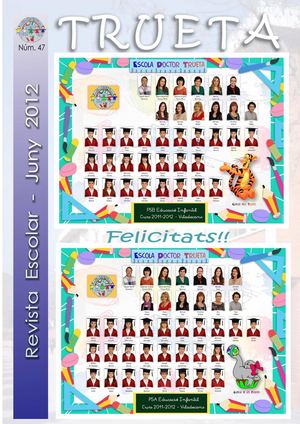 Juny 2012 - Escola Dr. Trueta de Viladecans