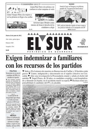 El Sur 26 de junio de 2012