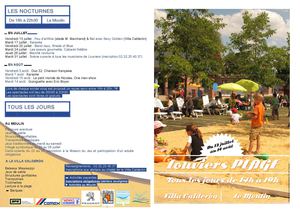 Louviers Plage 2012 - Programme