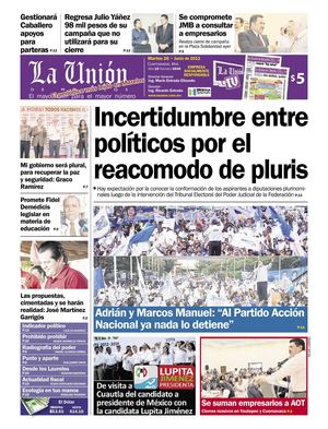 La Unión de Morelos 26 Junio 2012