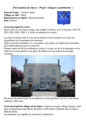 Présentation Adast