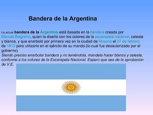 Nuestra Bandera Argentina