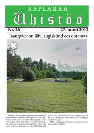 Raplamaa Ühistöö nr 26