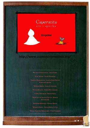 Caperucita sin capucha