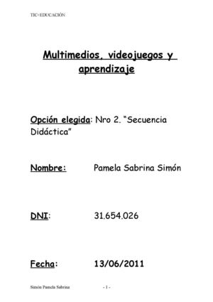 planificación de animación de cuento de Maria Elena Walsh