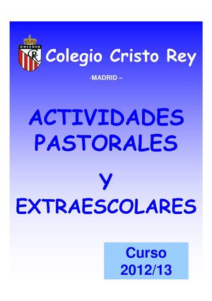 ACTIVIDADES EXTRAESCOLARES