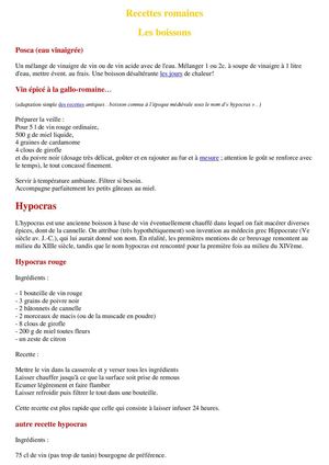 Recettes romaine2