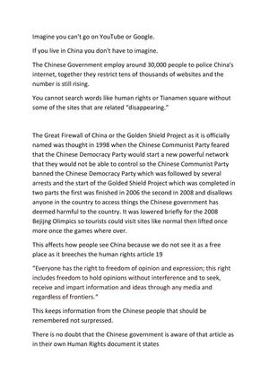 The Golden Shield Project: The Story of the Great Firewall of China