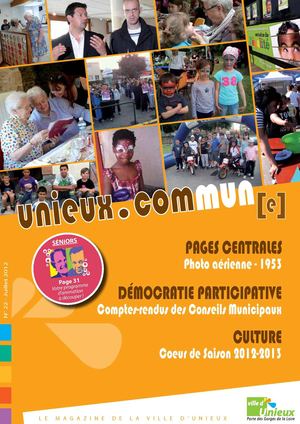 Bulletin Municipal n° 22 - Juillet 2012