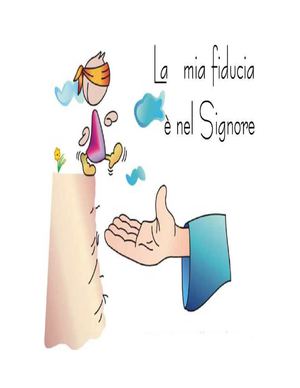 LA MIA FIDUCIA E' NEL SIGNORE