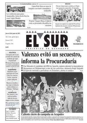 El Sur 28 de junio de 2012