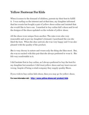 best website for kids shoes