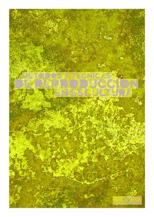 Memoria "Métodos y técnicas de reproducción en escultura" 