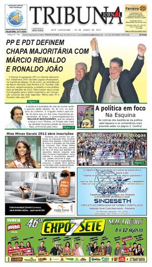 Jornal Tribuna de Sete Lagoas edição 758