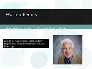 Warren Bennis
