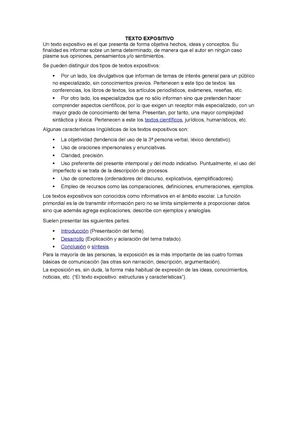 Texto Expositivo