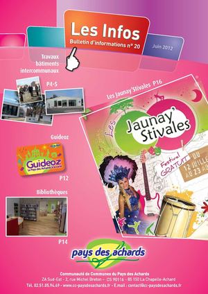 Bulletin Les Infos n°20 - CC Pays des Achards