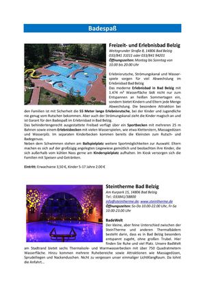 Aktivitäten rund um Schlamau