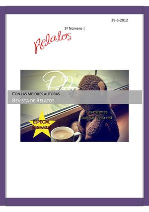 Revista 'Relatos' Online |1º Número