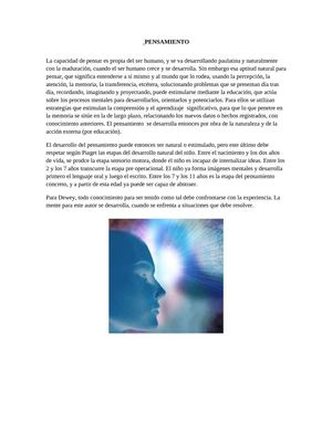 Pensamiento