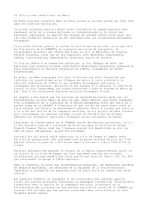 Un futur procès retentissant au Maroc