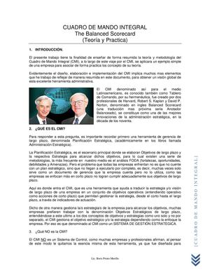 CMI Teoría y Práctica