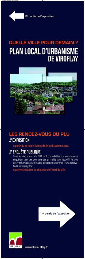 Plan local d'Urbanisme de Viroflay - Quelle ville pour demain (Exposition)