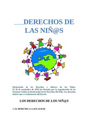 DERECHOS DE LOS NIÑOS