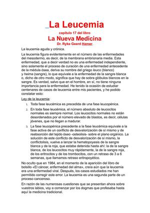 La Leucemia por Dr.Ryke Hamer_NMG