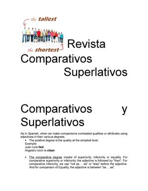 comparativo superlativo