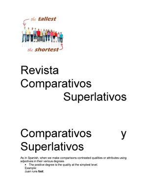 comparativo superlativo