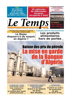 Le temps d'algérie