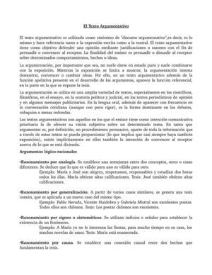 Texto Argumentativo