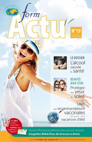 Magazine Form'Actu numéro 19. Juillet, août, septembre 2012