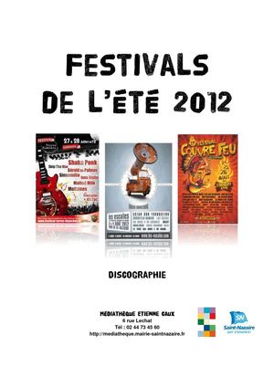 Festivals de l'été 2012