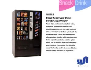Snack Food/Cold drink combination vendor
