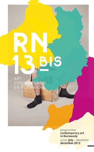 RN13 bis - art contemporain en Normandie