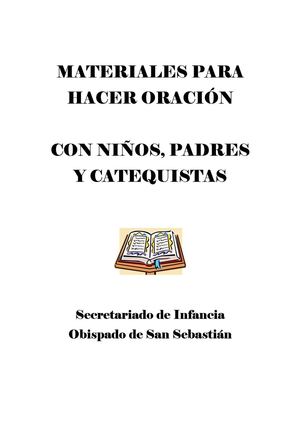 Cuaderno de oraciones
