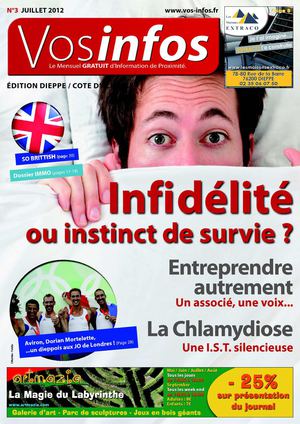 Journal Vosinfos n°3 - Edition Dieppe / Dieppe Agglo - Juillet 2012