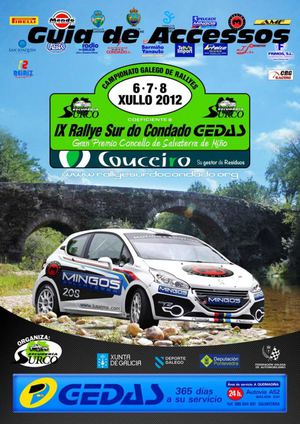 Guia Accesos Rallye Sur do Condado